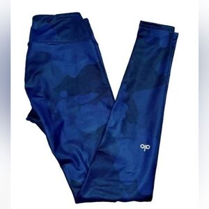 ALO  Camo Blue Leggings